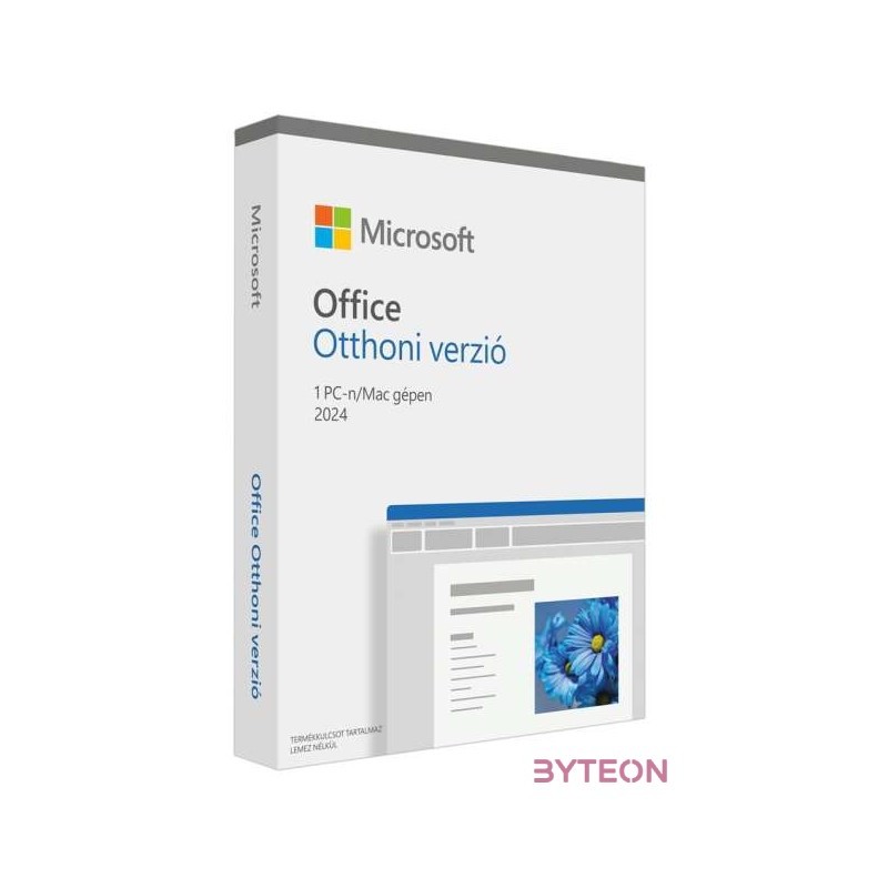 Microsoft Office 2024 Home Hungarian EuroZone Medialess