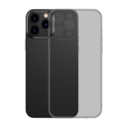 Baseus Frosted Glass Case for iPhone 13 PRO (black) + tempered glass