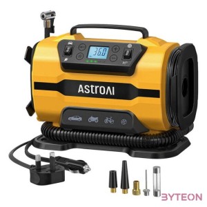 AstroAI ATJ-8366 150 PSI 12V DC,110V AC hordozható kerékkompresszor 150 PSI