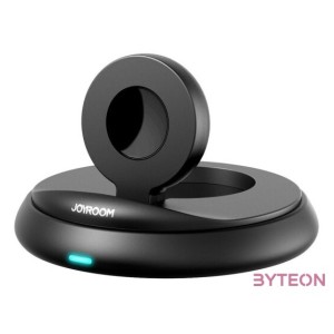 Joyroom JR-W12 vezeték nélküli, összecsukható óra töltő (fekete)