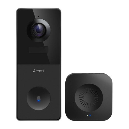 Laxihub Arenti VBELL1 Wi-Fi Video Doorbell Black