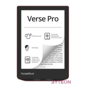 PocketBook PB634 Verse Pro 6 piros E-Book olvasó
