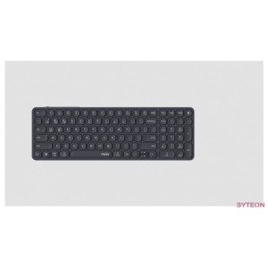 Rapoo 00228071 E9710M vezeték nélküli sötétszürke billentyűzet