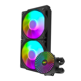 Darkflash DC240 ARGB 2x 120x120 PC Water Cooling 2x 120x120 (Black)