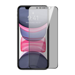 Baseus iPhone 11/XR Privatizációs szűrős üvegfólia, 0.3 mm