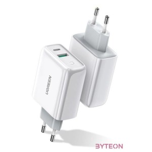 UGREEN CD170 hálózati töltő, USB  USB-C, 36W (fehér)