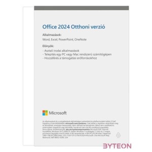 Microsoft Office 2024 Home Hungarian EuroZone Medialess