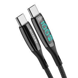 Blitzwolf BW-TC23 USB-C cable to USB-C, 100W 1.8m (black)