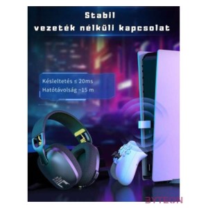 Onikuma B2 játék fejhallgató (fekete)