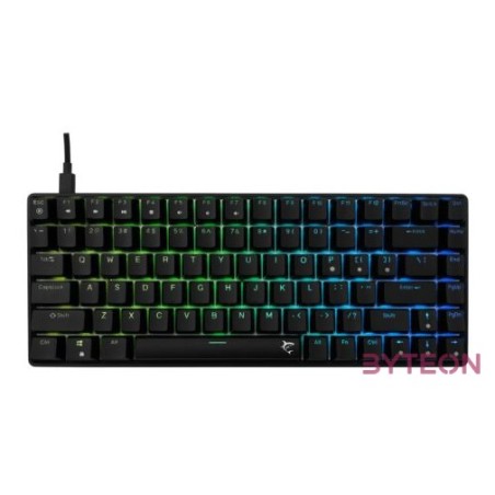 White Shark GK-005121-B,BL-US Hamachi US fekete (blue switch) gamer billentyűzet