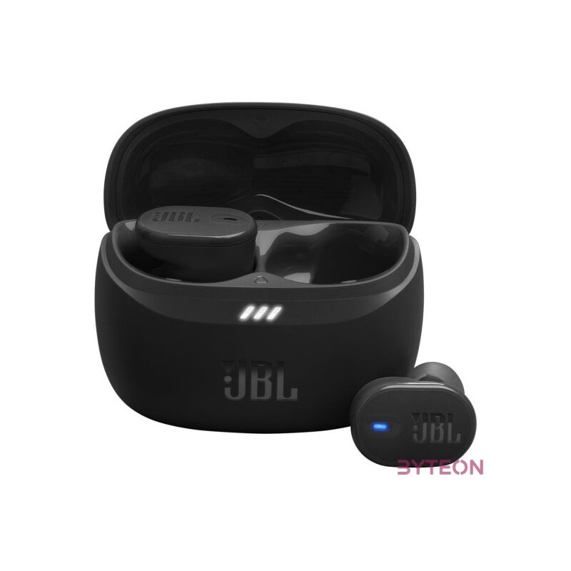 JBL Tune Buds 2 True Wireless Bluetooth zajszűrős fekete fülhallgató