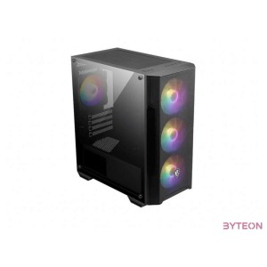 MSI FORGE M100A fekete (táp nélküli) ablakos ATX ház