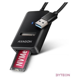Axagon ADM2-AM USB-A 3.2 Gen2 - 1x NVMe,SATA SSD adapter