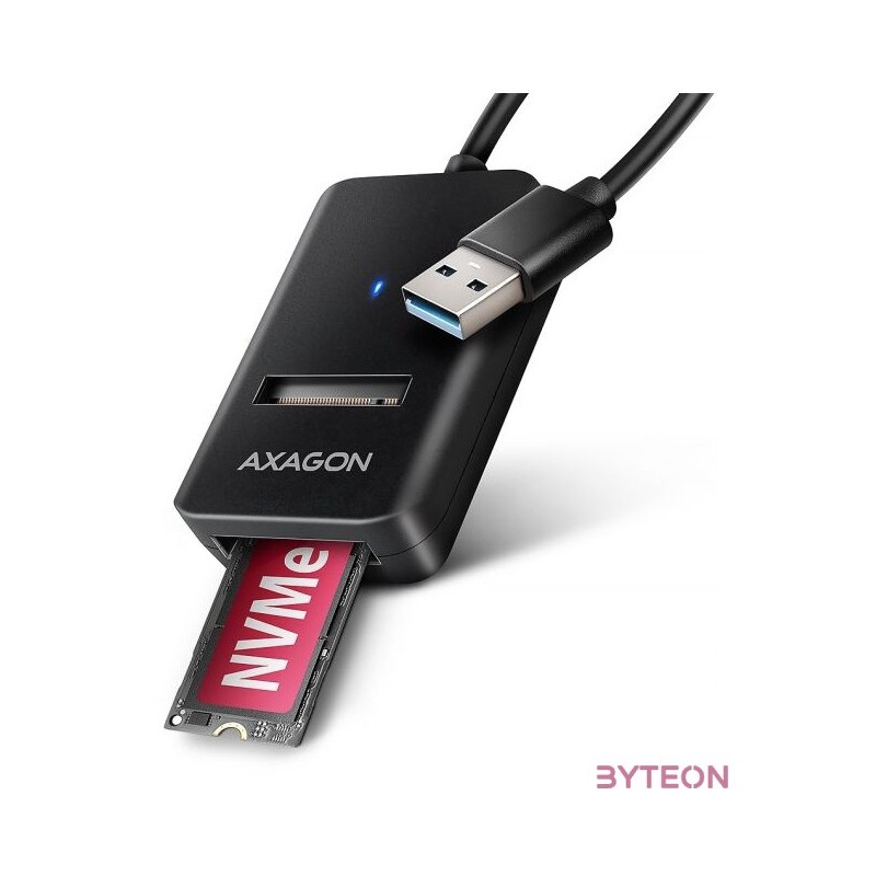 Axagon ADM2-AM USB-A 3.2 Gen2 - 1x NVMe,SATA SSD adapter