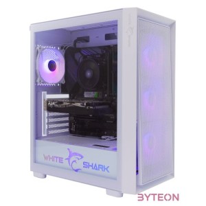 White Shark GCC-2401W Warhead fehér (táp nélküli switch) ablakos E-ATX ház