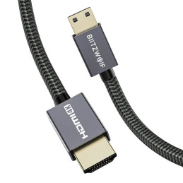 Blitzwolf BW-HDC4 HDMI to HDMI cable 4K, 1.2m (black)