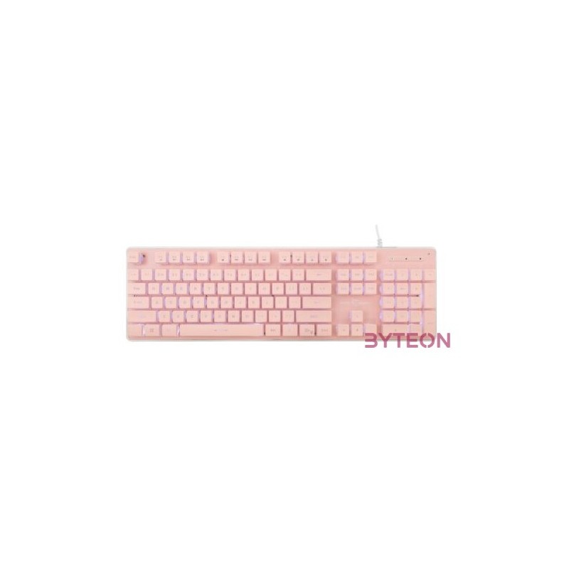 White Shark GK-003441P-US Tachi US pink gamer billentyűzet