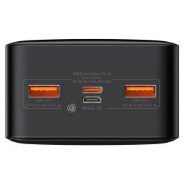 Powerbank Baseus Bipow 30000mAh, 20W (black)