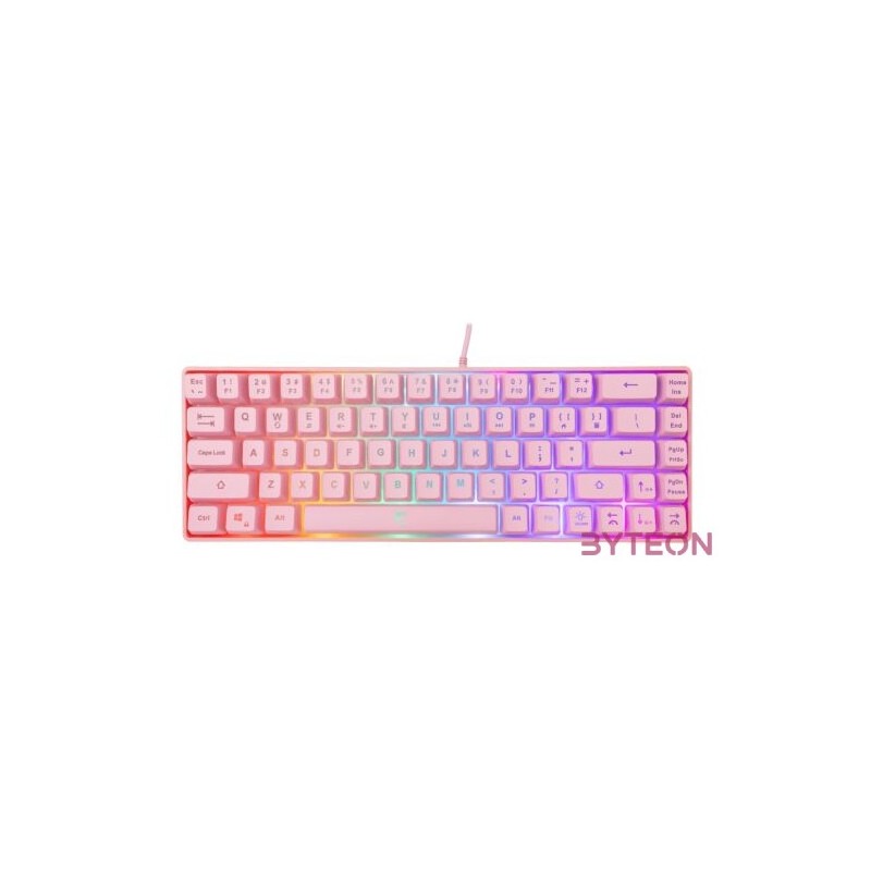 White Shark GK-2201P-US Ronin US pink gamer billentyűzet