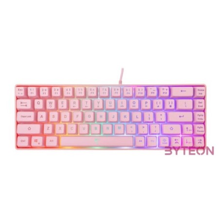 White Shark GK-2201P-US Ronin US pink gamer billentyűzet