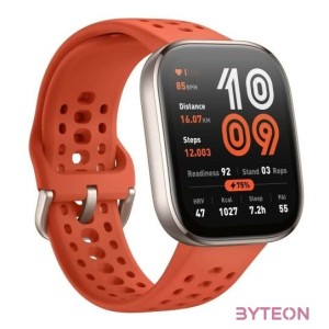 Amazfit BIP 6 piros okosóra