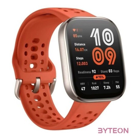 Amazfit BIP 6 piros okosóra
