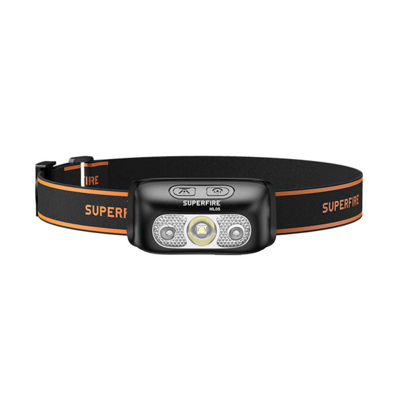 Headlamp Superfire HL05-E, 120lm, USB