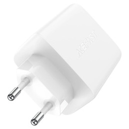 Acefast A41 wall charger, 2x USB-C + USB, GaN 65W (white)