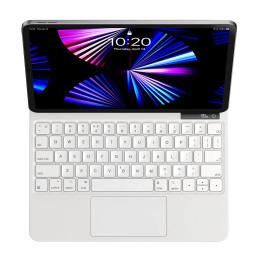 Baseus Brilliance PRO iPad 10 tok billentyűzettel, 10.9" (fehér)