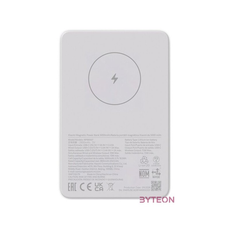 Xiaomi BHR9303GL Magnetic 5000mAh GL power bank