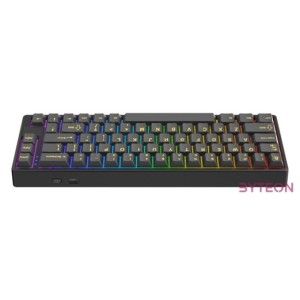 AVAX GM01 PRO 65 HUN RGB tri-mode mechanikus (Gateron sárga switch) billentyűzet