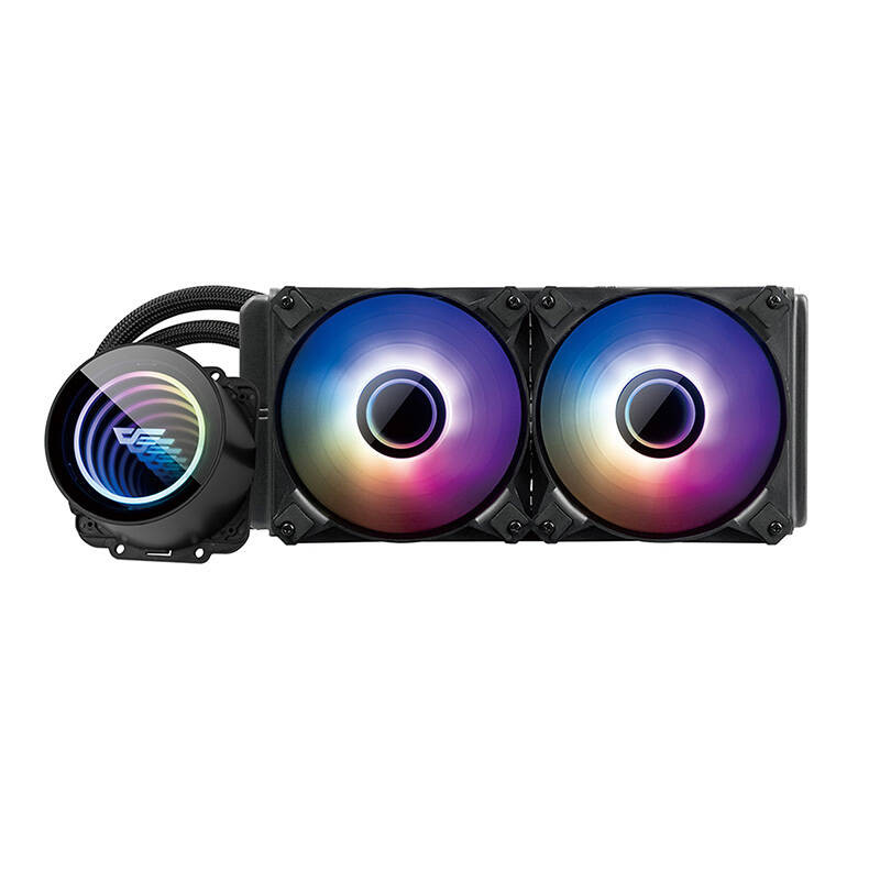 Darkflash DX240 V2.6 ARGB PC Water Cooling 2x 120x120 (Black)