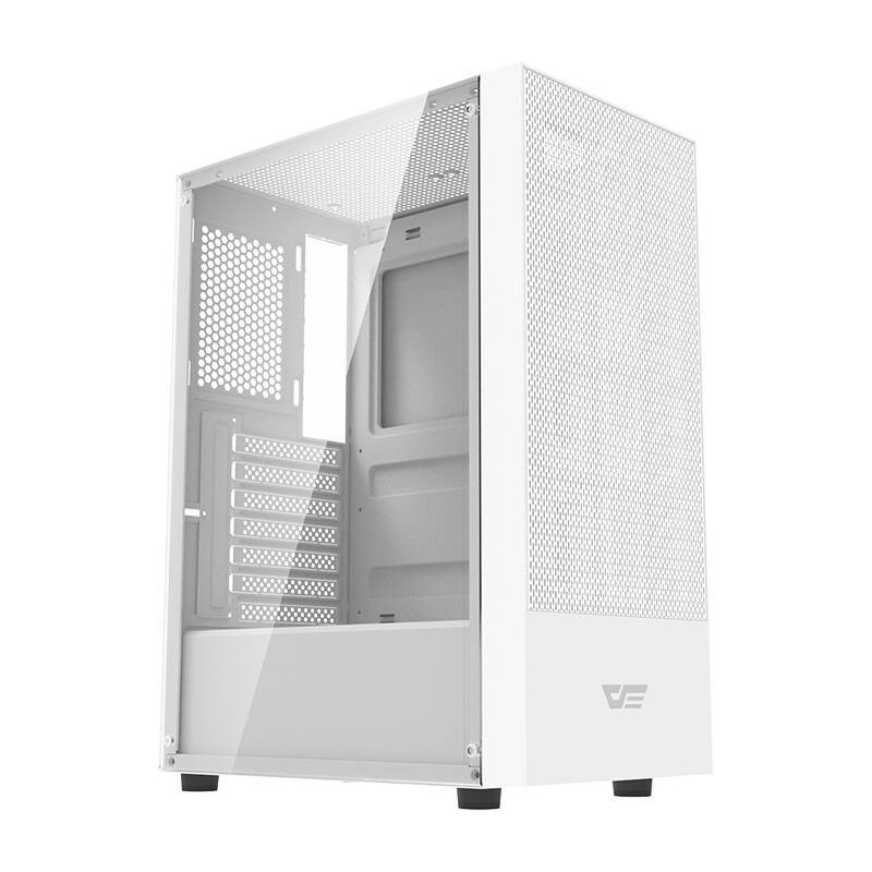 Darkflash A290 computer case + 3 fans (white)