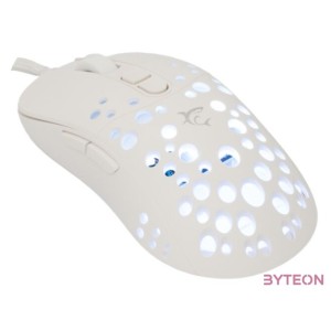 White Shark GM-9004W Tristan fehér gamer egér