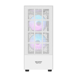 Darkflash A290 computer case + 3 fans (white)