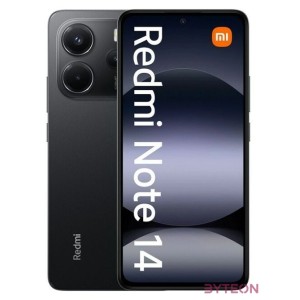 Xiaomi Redmi Note 14 6,67 LTE 8,256GB DualSIM fekete okostelefon