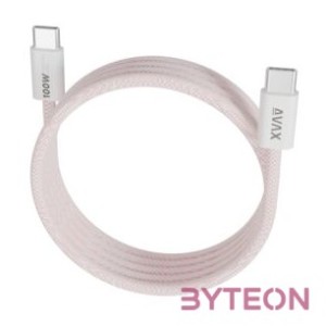 AVAX CB610P MAGNETY 100W 1m USB-C adat- és töltőkábel
