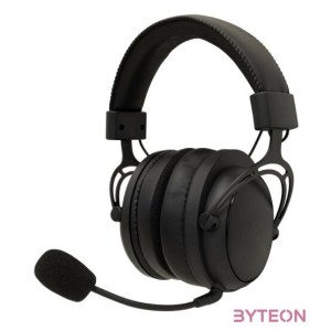 White Shark WGH-2443B Gorilla Pro vezeték nélküli fekete gamer fejhallgató