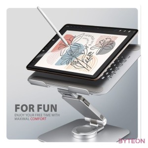 Axagon STND-LR ALU HQ 10-17,3 laptop állvány