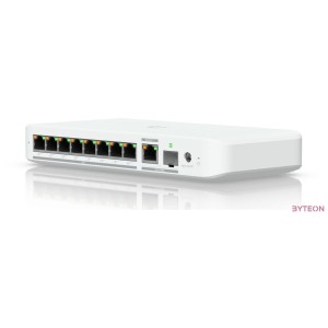 Ubiquiti USW-FLEX-2.5G-8-POE UniFi Flex 8x2.5GbE Multi-Gigabit LAN 196W POE 1x SFP combo port Switch
