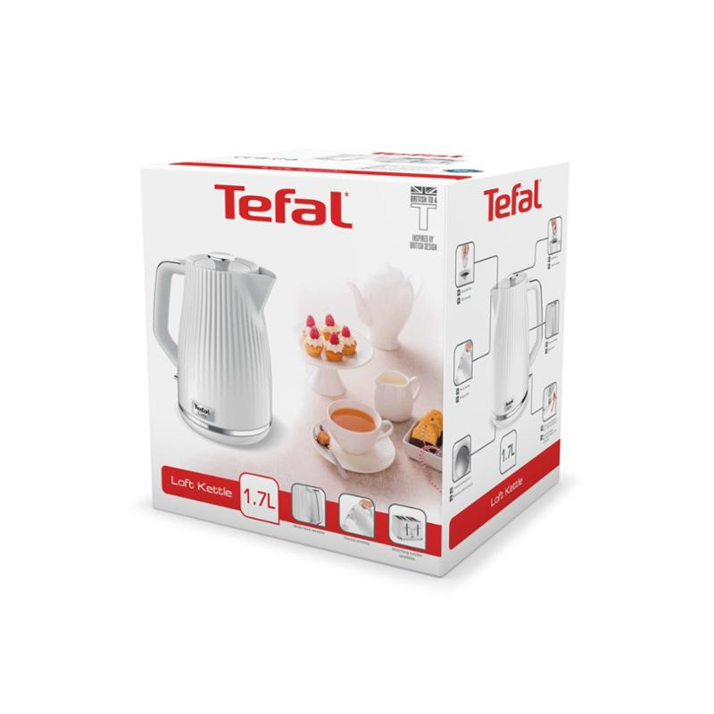 Tefal KO250130 Loft 1,7L Vízforraló - Fehér