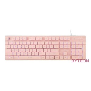 White Shark GK-003441P-US Tachi US pink gamer billentyűzet