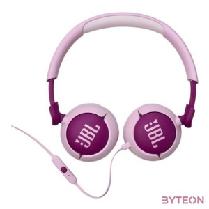 JBL JR 320 vezetékes lila gyermek fejhallgató