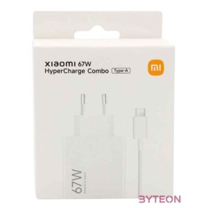 Xiaomi BHR9465EU 67W HyperCharge Combo (Type-A) EU hálózati töltő