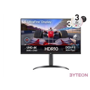LG 32 32UR550K-B UHD VA HDMI,DP monitor