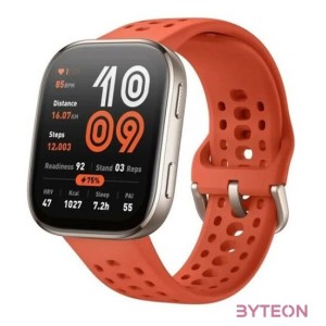 Amazfit BIP 6 piros okosóra