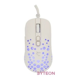 White Shark GM-9004W Tristan fehér gamer egér