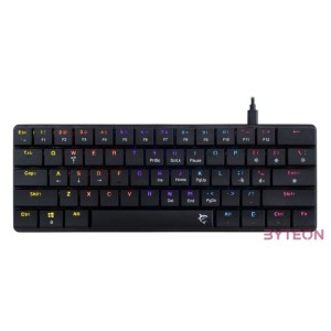 White Shark GK-006111-B,R-US Nagamaki US fekete (red switch) gamer billentyűzet