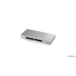 ZyXEL GS1200-8HPv2 8port GbE LAN PoE (60W) web menedzselhető asztali switch
