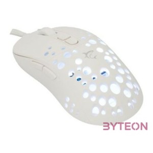 White Shark GM-9004W Tristan fehér gamer egér